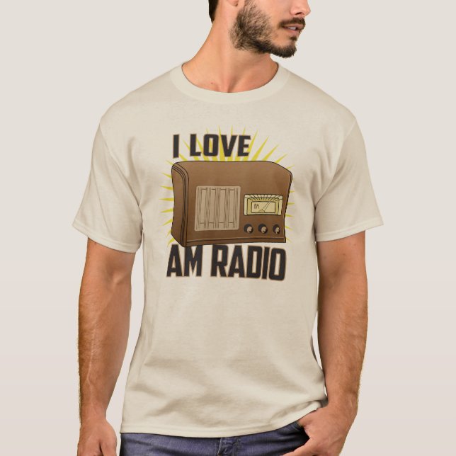 AM RADIO Tee Shirt (Framsida)