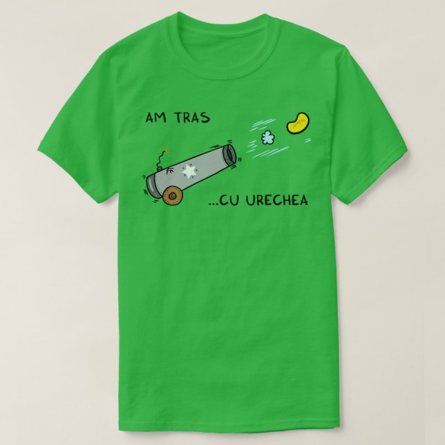 Am tras cu urechea t shirt (Design framsida)
