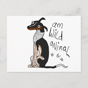 Am Vild Animal Vykort