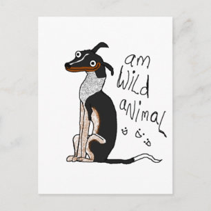 Am Vild Animal Vykort