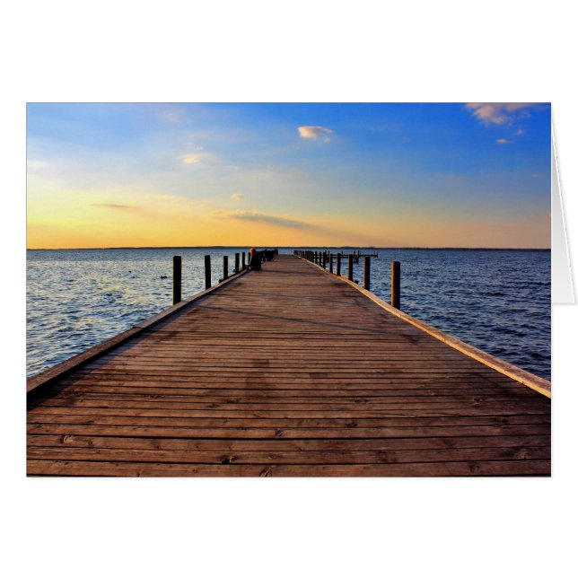 Am Wasser Hälsningskort (Framsidan Horizontal)