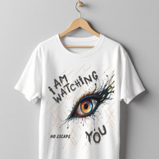 Am Watching You No Escape Creepy Eye T Shirt