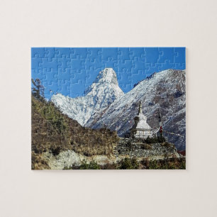 Ama Dablam, Sagarmatha, Everest trail view /Nepal Pussel