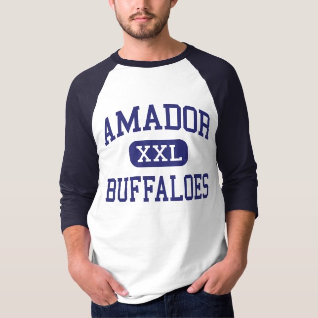 Amador - bufflar - kick - Sutter bäck T-shirt (Framsida)