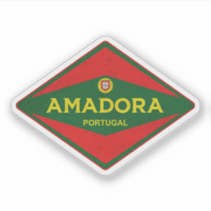 Amadora Portugal Vintage Klistermärken