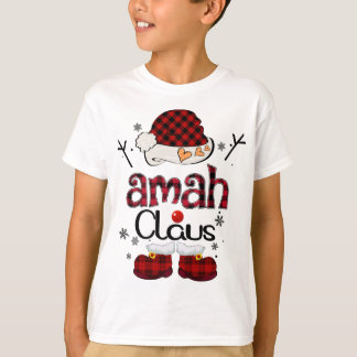 Amah Claus Red Play - Grandma Gift T Shirt