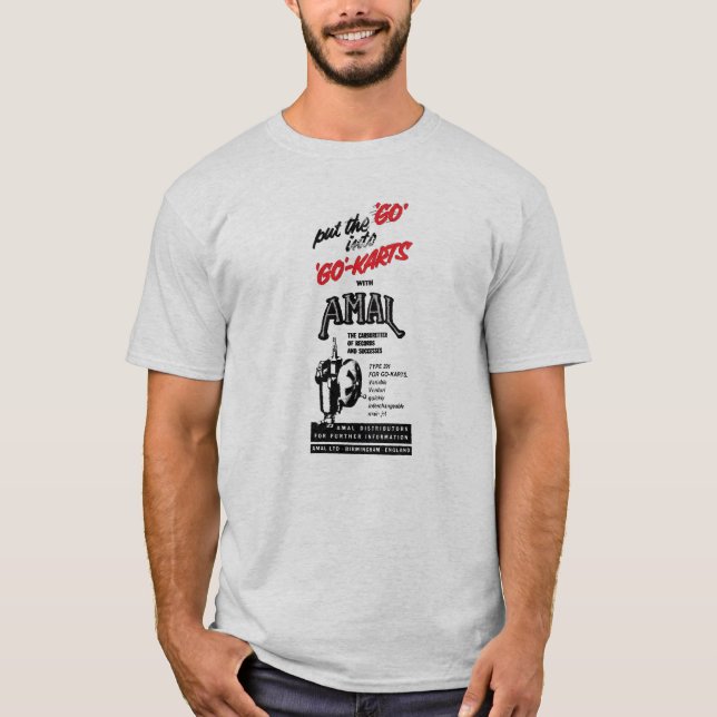 Amal Carburetors T Shirt (Framsida)