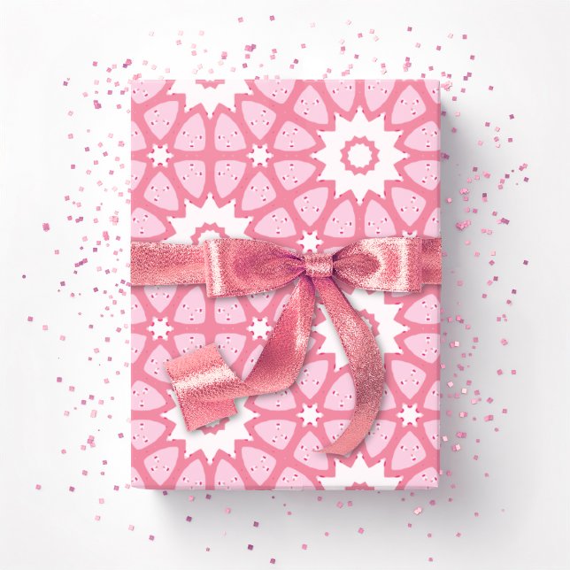 Amal Star Lattice i Rosa Presentpapper (Skapare uppladdad)
