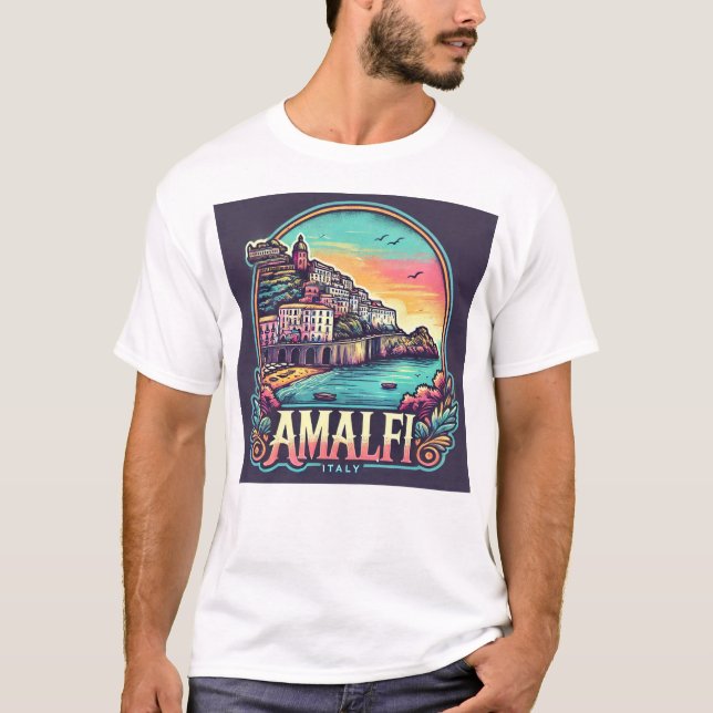 Amalfi 3 t shirt (Framsida)