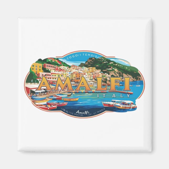 Amalfi 4 magnet (Framsidan)