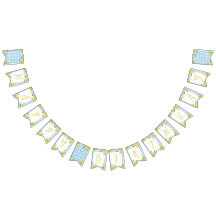 Amalfi Citron Zest Födelsedagsbanner