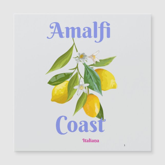 Amalfi coast (Framsida)