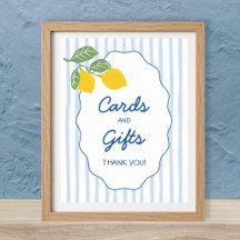 Amalfi Coast Cards & Gifts Citron Bröllopsfest