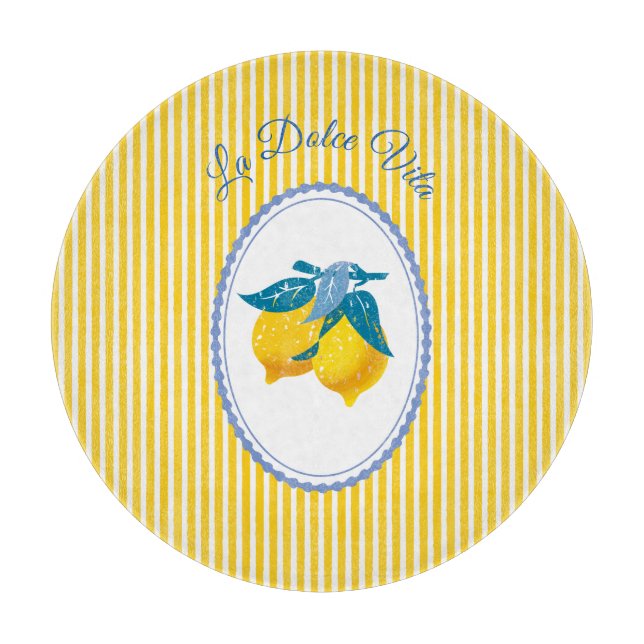 Amalfi gula citron i medelhavsstil (Framsidan)