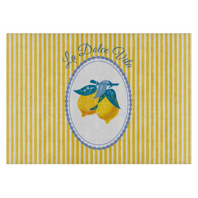 Amalfi gula citron i medelhavsstil (Framsidan)