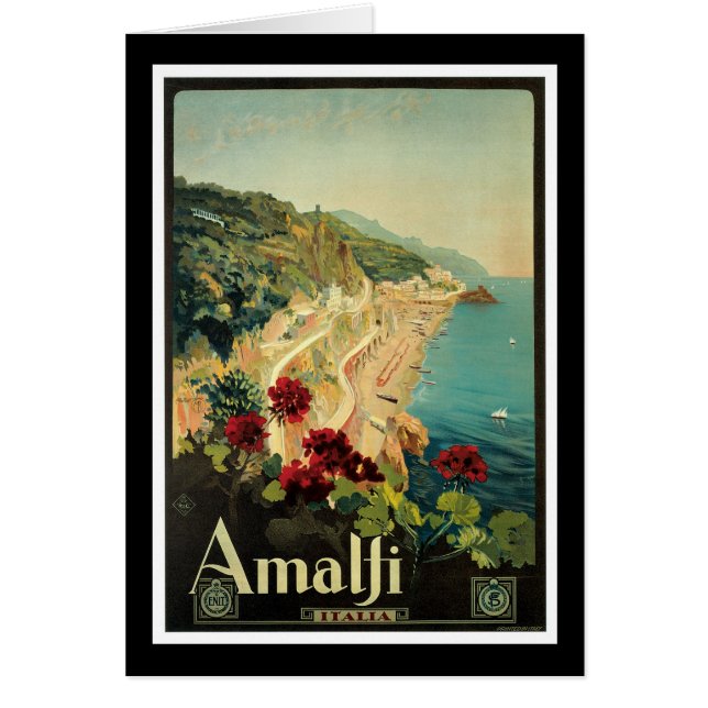 Amalfi Hälsningskort (Framsidan)