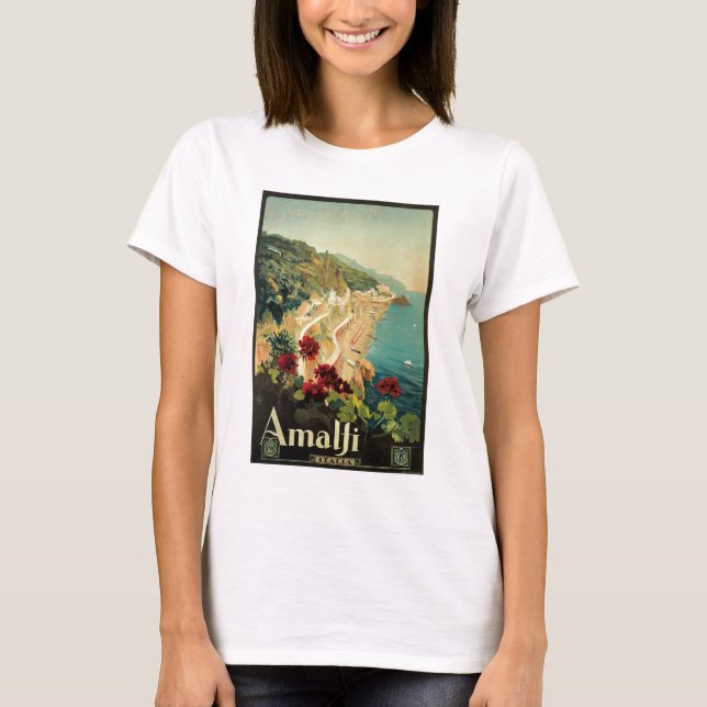 Amalfi Italia T-shirt (Framsida)