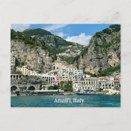 Amalfi Italien Design Poster Vykort