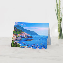 Amalfi Italien Europe Foto Art Kort