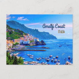 Amalfi Italien Europe Modern Travel Photography Vykort