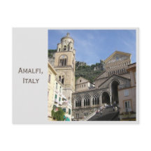 Amalfi, Italien Fotovykort