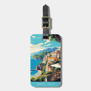 Amalfi Italien Resväskemärken Bagagebricka