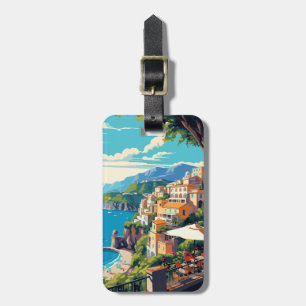 Amalfi Italien Resväskemärken Bagagebricka