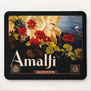 Amalfi Italien Travel Poster Art Graphic Musmatta