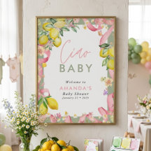 Amalfi-kust citron sommar italiensk Ciao baby show