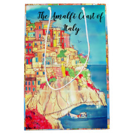 Amalfi Kusten av Italien Gift Bag av konstnären