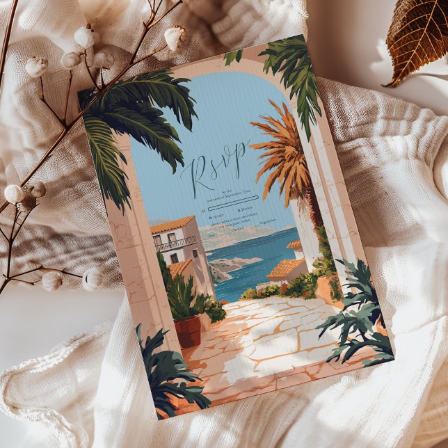 Amalfi Kusten | Bröllop i Tiles i Medelhavet OSA Kort (Skapare uppladdad)