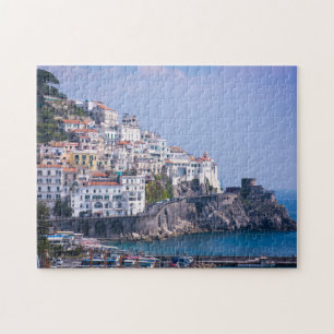 Amalfi Kusten Cinque Terre Italien scenen sommar Pussel