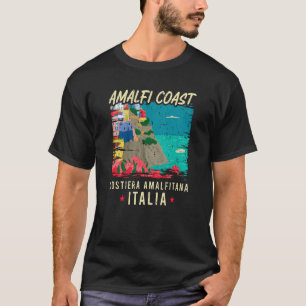 Amalfi Kusten Costiera Amalfitana Italia Italien V T Shirt