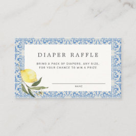 Amalfi Kusten Diaper Raffle Tilläggskort