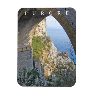 Amalfi Kusten Furore View-kylskåp Magnet