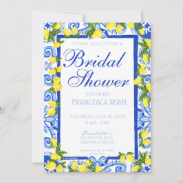 Amalfi Kusten-inbjudan Inbjudningar