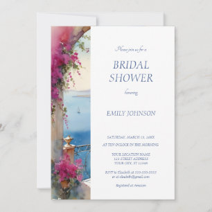 Amalfi Kusten Italien Bougainvillea Möhippa Inbjudningar