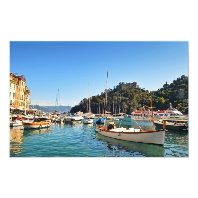Amalfi Kusten Italien Fototryck (Framsidan)