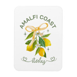 Amalfi Kusten Italien Lemon & Bow-Personlig Magnet