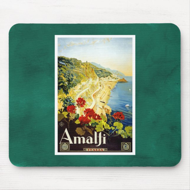 Amalfi Kusten, Italien Musmatta (Framsidan)