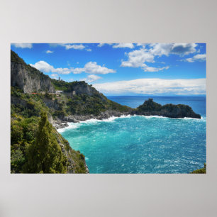 Amalfi Kusten Italien Poster