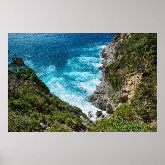 Amalfi Kusten Italien Poster (Framsidan)