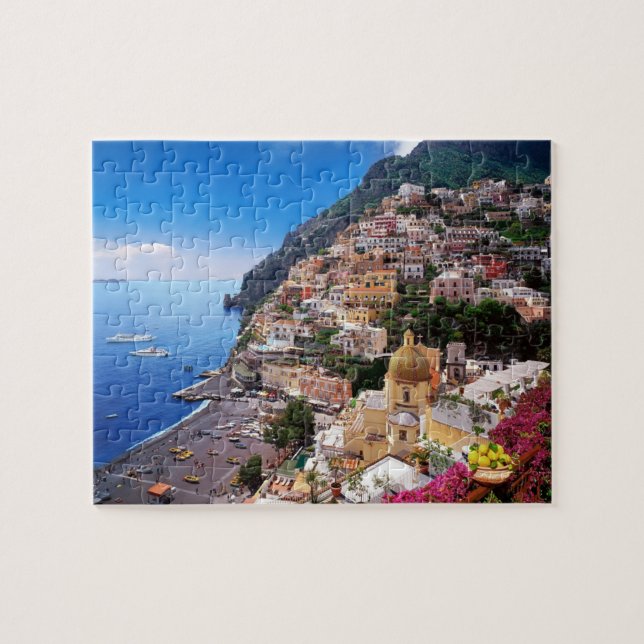 Amalfi kusten Italien puzzle Pussel (Horisontell)
