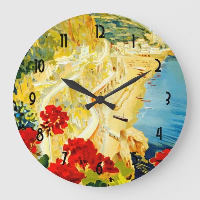 Amalfi kusten, italien stor klocka (Framsida)