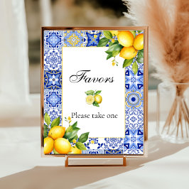 Amalfi Kusten Italienska babyskor favoriter Poster