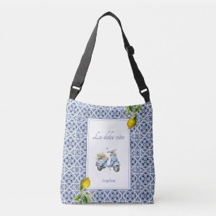 Amalfi Kusten Lemon Tiles Italien Personlig Axelväska