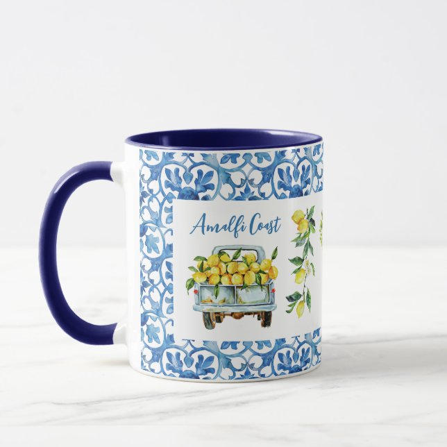 Amalfi Kusten Lemons Lastbil Mugg (Vänster)