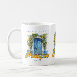 Amalfi Kusten Portofino La Dolce Vita Italia Lemon Kaffemugg