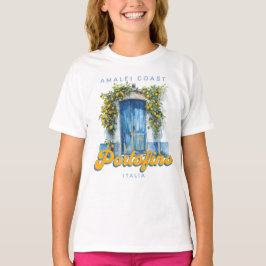 Amalfi Kusten Portofino La Dolce Vita Italia Lemon T Shirt