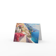 Amalfi-kusten Positano Italien Tackkort